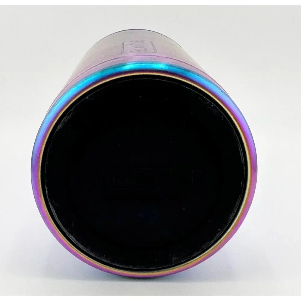 BRUMATE Hopsulator Slim 12oz Can Cooler, RAINBOW TITANIUM